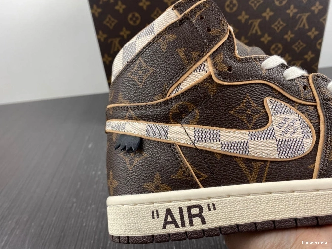 HYPE Air OFF-WHITE 1 Jordan x LV 0730